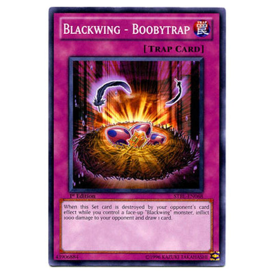Yu-Gi-Oh! - Starstrike Blast - Blackwing - Boobytrap (Common) - STBL-EN068