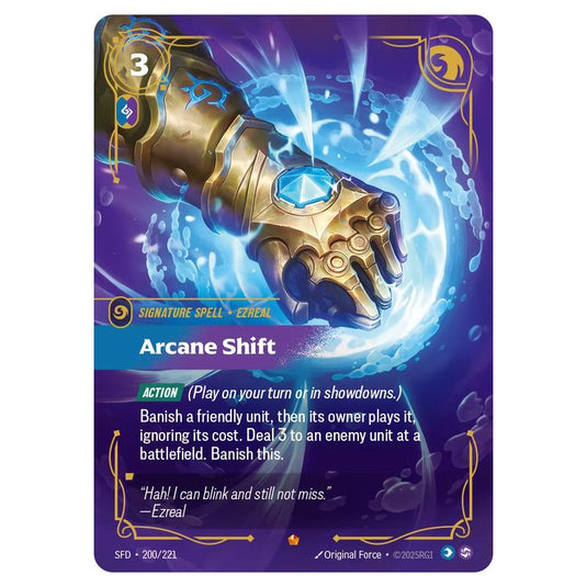 Riftbound: League of Legends TCG - Spiritforged - Arcane Shift - 200/221