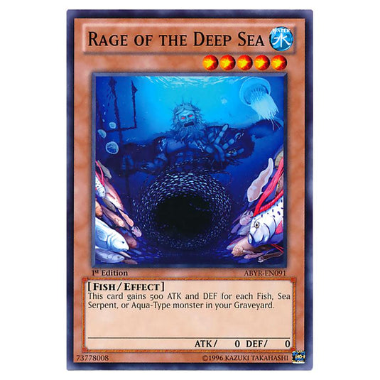 Yu-Gi-Oh! - Abyss Rising - Rage of the Deep Sea (Common) ABYR-EN091