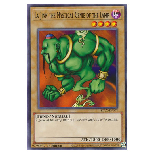Yu-Gi-Oh! - 2-Player Starter Set - La Jinn the Mystical Genie of the Lamp (Common) STAX-EN003