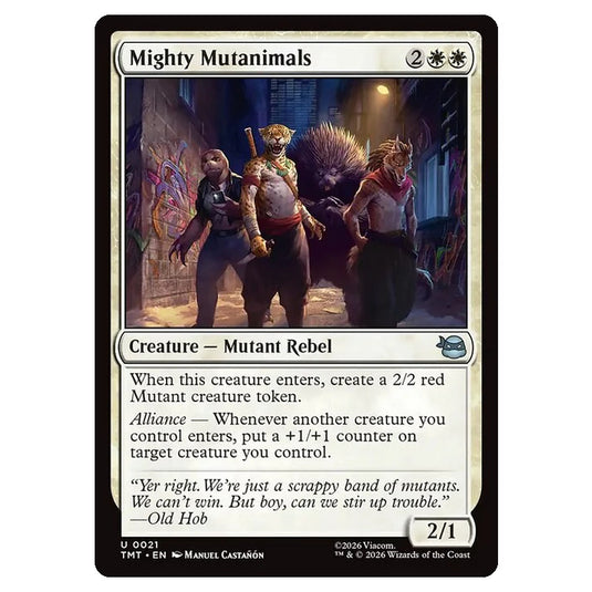 Magic The Gathering - Teenage Mutant Ninja Turtles - Mighty Mutanimals - 0021