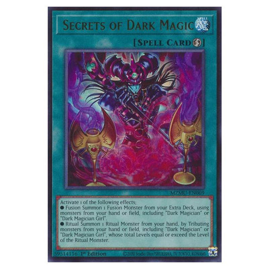 Yu-Gi-Oh! - Maze of Muertos - Secrets of Dark Magic (Ultra Rare) - MZMU-EN069