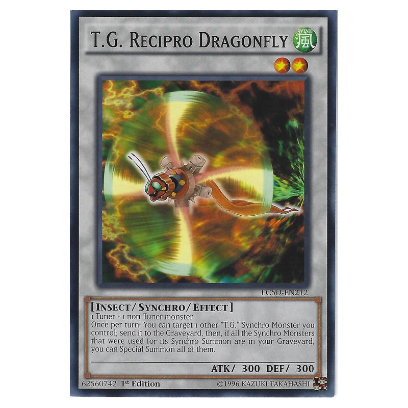 Yu-Gi-Oh! - Legendary Collection 5D's Mega Pack - T.G. Recipro Dragonf