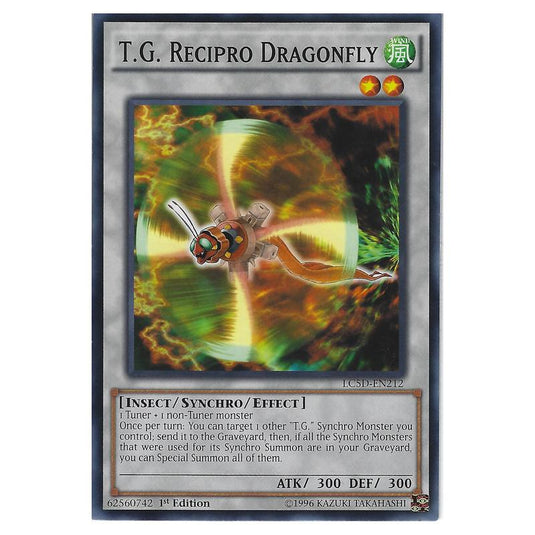 Yu-Gi-Oh! - Legendary Collection 5D's Mega Pack - T.G. Recipro Dragonfly (Common) LC5D-EN212