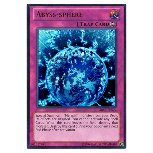 Yu-Gi-Oh! - Abyss Rising - Abyss-sphere (Ultimate Rare) ABYR-EN072