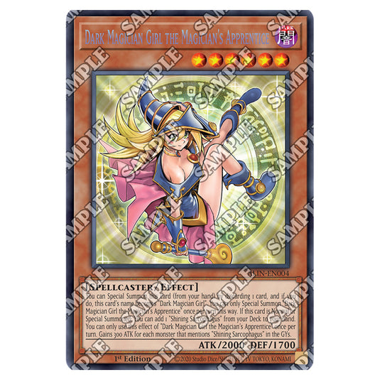 Dark Magician Girl the Magician's Apprentice ALIN-EN004 card from the Yu-Gi-Oh! set Alliance Insight