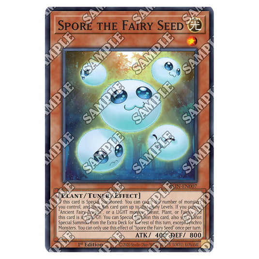 Spore the Fairy Seed ALIN-EN007 card from the Yu-Gi-Oh! set Alliance Insight