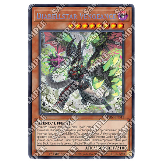 Diabellstar Vengeance ALIN-EN011 card from the Yu-Gi-Oh! set Alliance Insight
