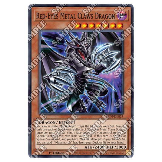 Red-Eyes Metal Claws Dragon ALIN-EN025 card from the Yu-Gi-Oh! set Alliance Insight