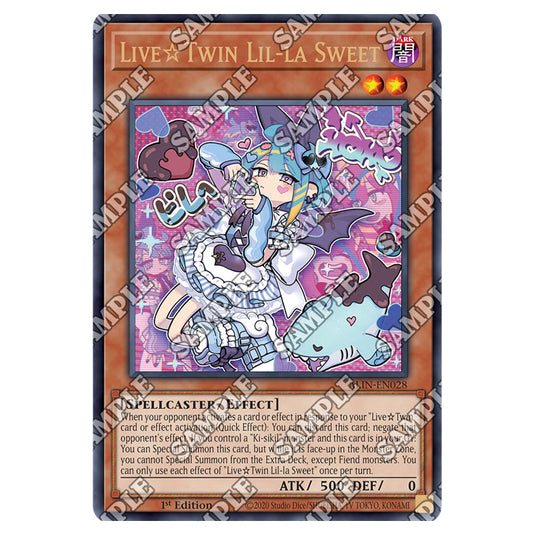 Live☆Twin Lil-la Sweet ALIN-EN028 card from the Yu-Gi-Oh! set Alliance Insight