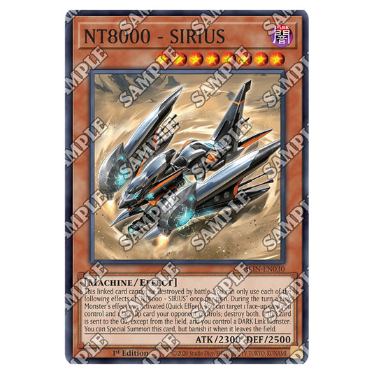 NT8000 - SIRIUS ALIN-EN030 card from the Yu-Gi-Oh! set Alliance Insight