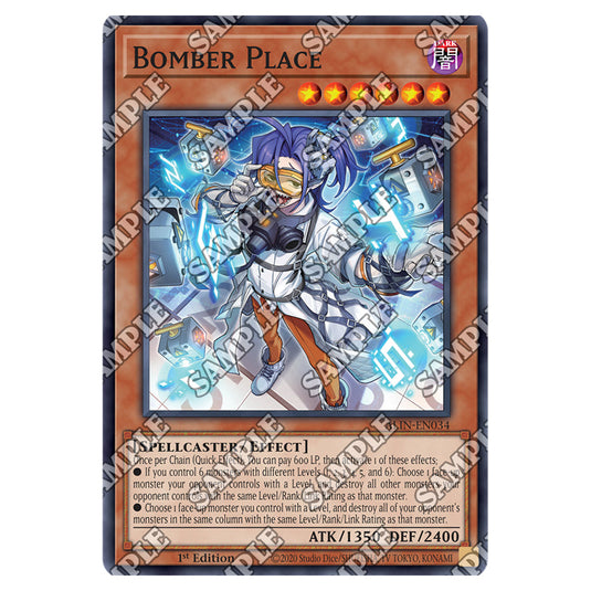 Bomber Place ALIN-EN034 card from the Yu-Gi-Oh! set Alliance Insight