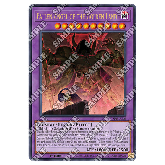 Fallen Angel of the Golden Land ALIN-EN036 card from the Yu-Gi-Oh! set Alliance Insight