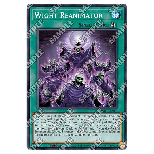 Wight Reanimator ALIN-EN065 card from the Yu-Gi-Oh! set Alliance Insight