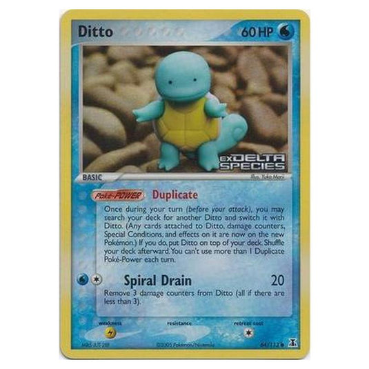 Pokemon - EX Delta Species - Ditto - 64/113 (Reverse Holo)
