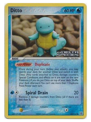 Pokemon - EX Delta Species - Ditto - 64/113 (Reverse Holo)
