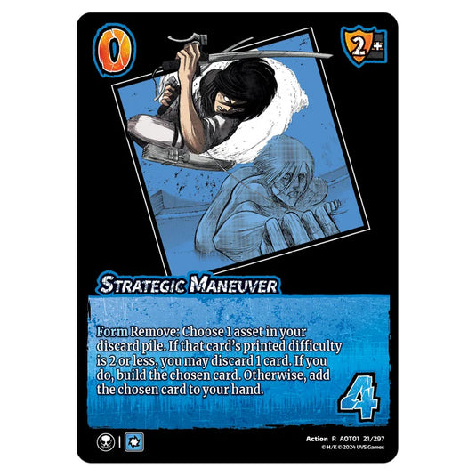 Strategic Maneuver card from the Attack on Titan set Battle For Humanity C 01 021/297