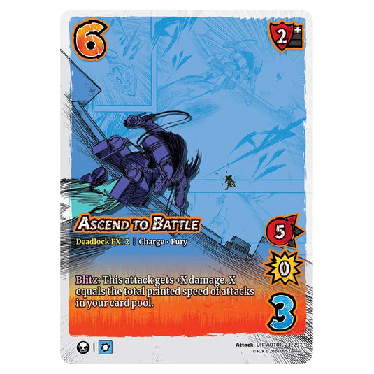 First Official Kill card from the Attack on Titan set Battle For Humanity UC 01 024/297