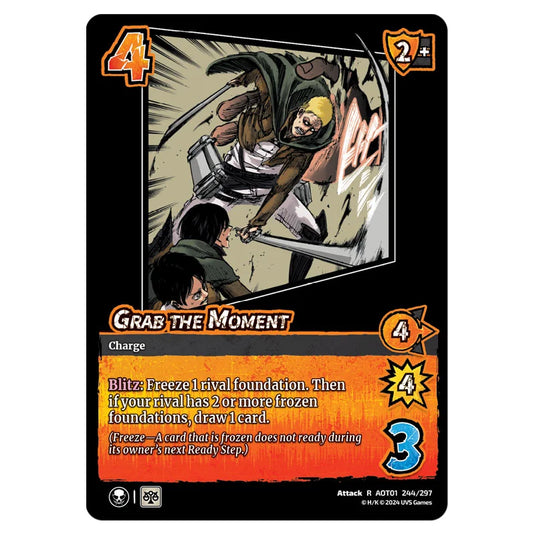 attack on titan pokemon cards Attack on Titan - Battle For Humanity - Grab the Moment (R)