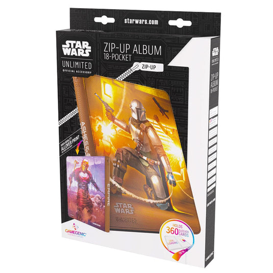 Gamegenic - Star Wars Unlimited - Ashes of the Empire - Zip-Up Album - The Armorer/Whistling Birds