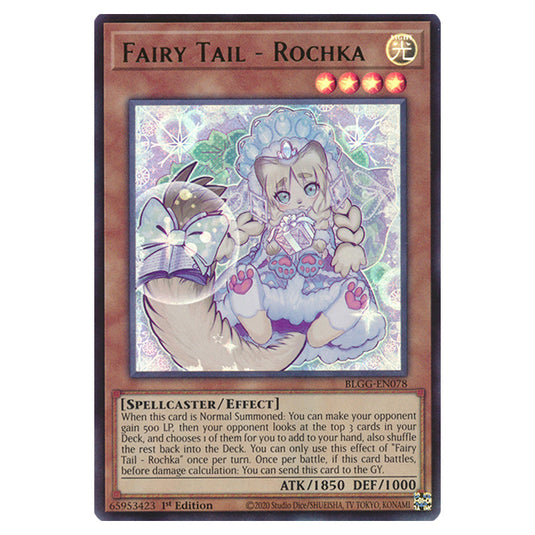 Fairy Tail - Rochka BLGG-EN078 card from the Yu-Gi-Oh! set Battles of Legend: Glorious Gallery