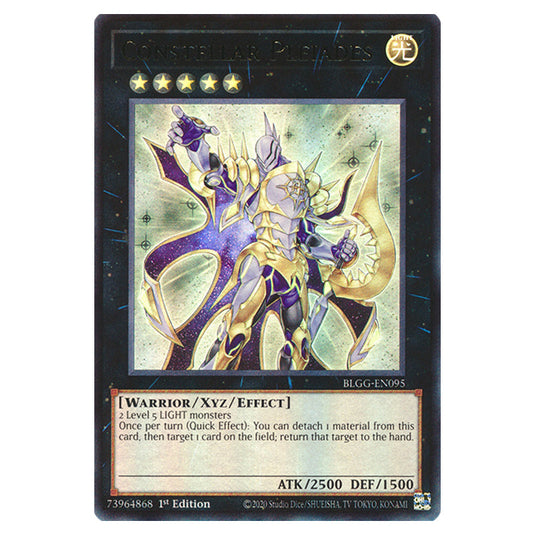 Constellar Pleiades BLGG-EN095 card from the Yu-Gi-Oh! set Battles of Legend: Glorious Gallery