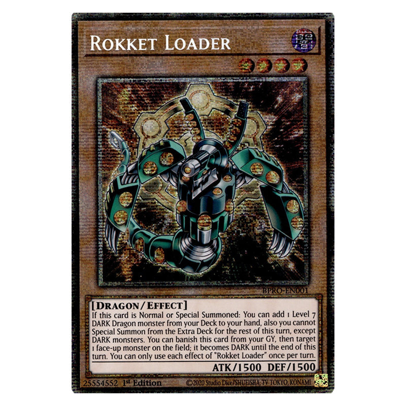 Terrax Rokket Yu-Gi-Oh! - Burst Protocol - Rokket Loader (Starlight Rare) BPRO-EN001