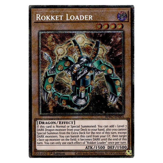 Rokket Loader BPRO-EN001a card from the Yu-Gi-Oh! set Burst Protocol
