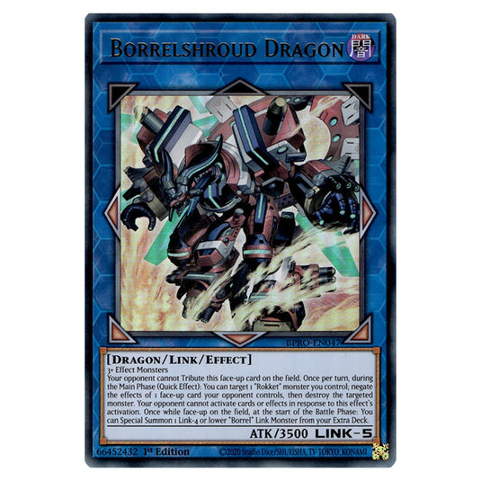 Borrelshroud Dragon BPRO-EN047a card from the Yu-Gi-Oh! set Burst Protocol