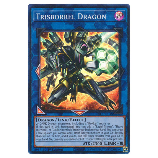 Trisborrel Dragon BPRO-EN048 card from the Yu-Gi-Oh! set Burst Protocol