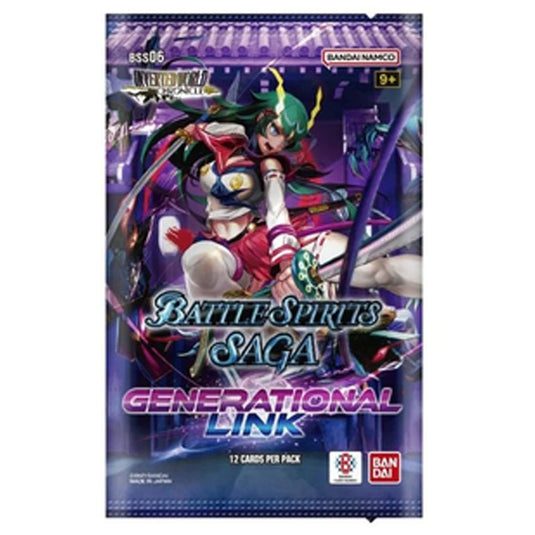 Battle Spirits Saga BSS06 Generational Link Booster Pack