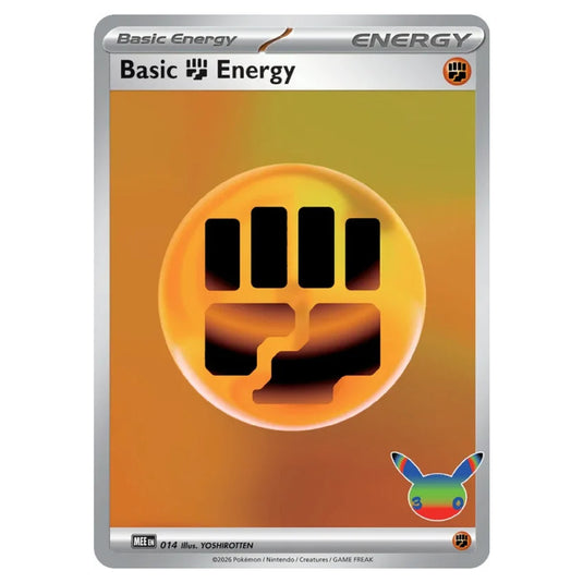 Pokemon - 30th Celebration - Basic Fighting Energy