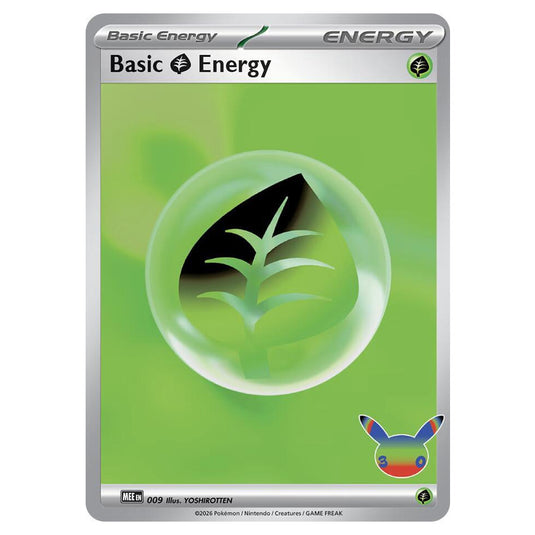 Pokemon - 30th Celebration - Basic Grass Energy