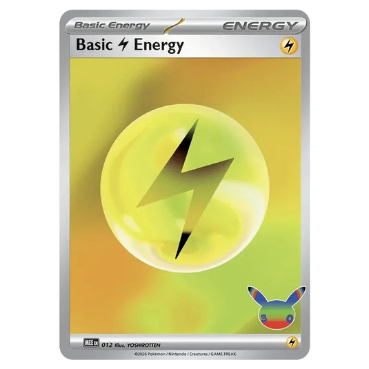Pokemon - 30th Celebration - Basic Electric Energy