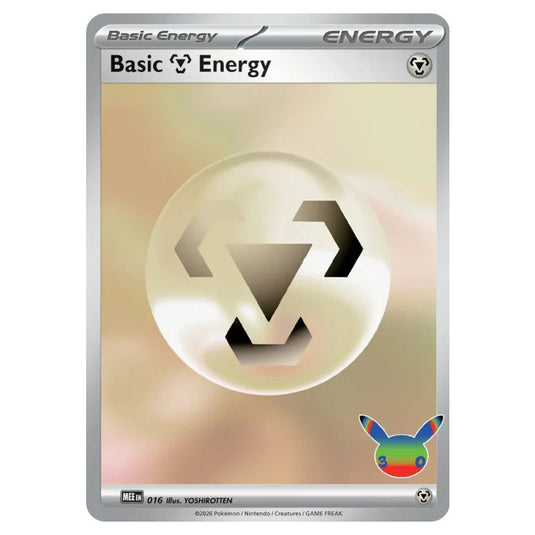 Pokemon - 30th Celebration - Basic Metal Energy
