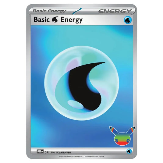 Pokemon - 30th Celebration - Basic Water Energy