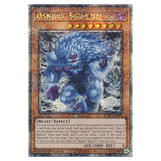 Yu-Gi-Oh! - Quarter Century Bonanza - Danger! Bigfoot! (Quarter Century Secret Rare) RA03-EN019a