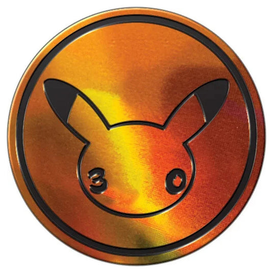 Pokemon - Celebrations - 30th Anniversary - Jumbo Coin (Bronze)