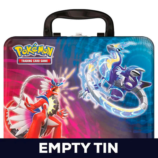 Pokemon - Scarlet & Violet Collector's Chest - Spring 2023 Empty Tin