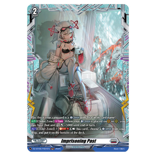 Imprisoning Past DZ-BT06/FR24EN card from the Cardfight!! Vanguard set Generation Dragenesis