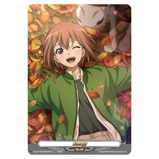 Energy DZ-BT06/SER05EN card from the Cardfight!! Vanguard set Generation Dragenesis
