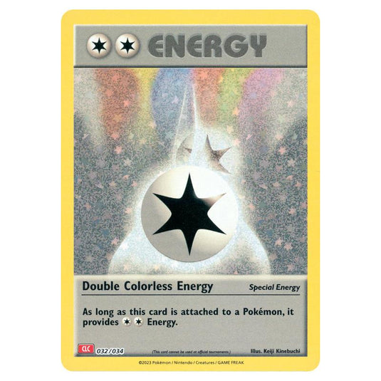 Pokemon - TCG Classic - Double Colorless Energy - CLC 032/034