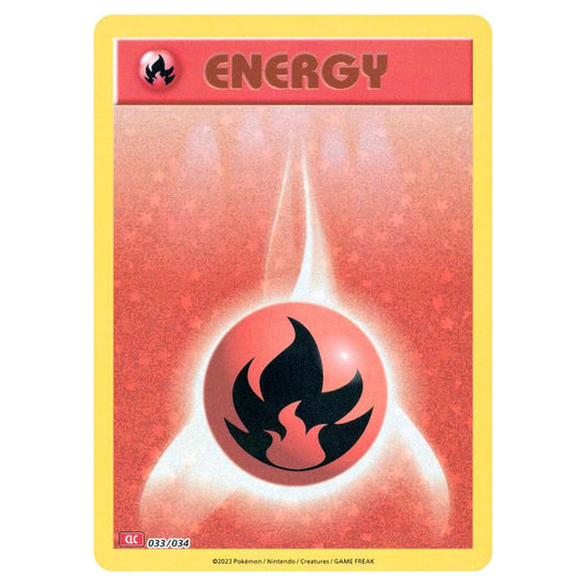 Pokemon - TCG Classic - Fire Energy - CLC 033/034