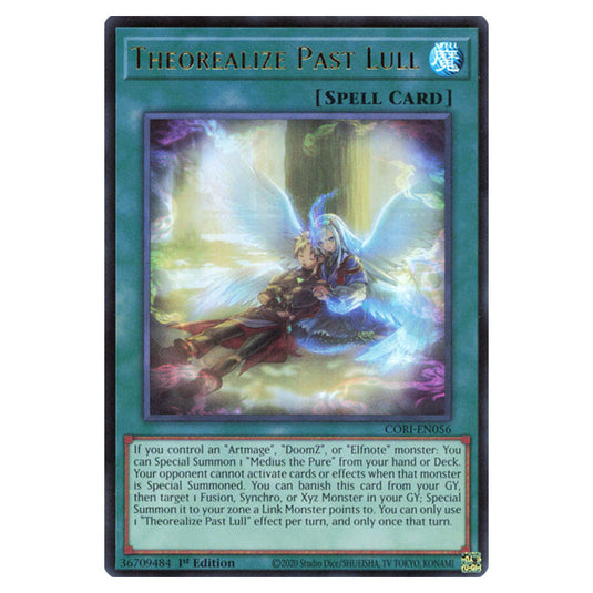 Theorealize Past Lull CORI-EN056 card from the Yu-Gi-Oh! set Chaos Origins