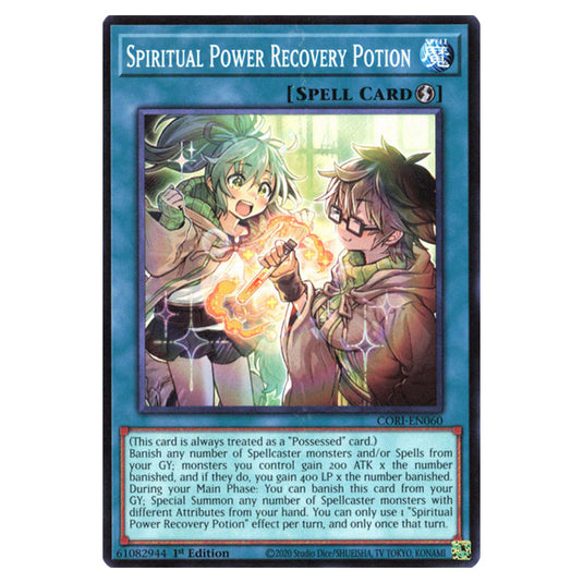 Spiritual Power Recovery Potion CORI-EN060 card from the Yu-Gi-Oh! set Chaos Origins