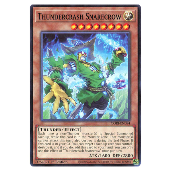 Yu-Gi-Oh! - Chaos Origins - Thundercrash Snarecrow (Common) CORI-EN084