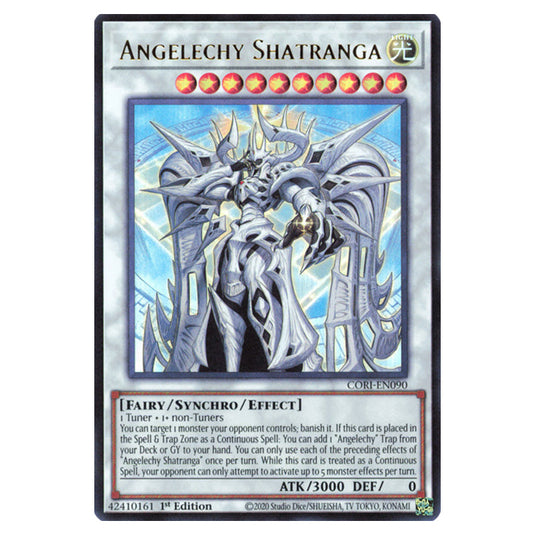 Angelechy Shatranga CORI-EN090 card from the Yu-Gi-Oh! set Chaos Origins
