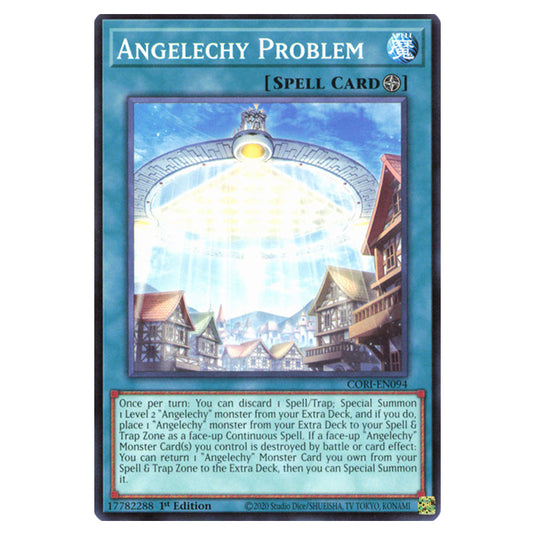 Angelechy Problem CORI-EN094 card from the Yu-Gi-Oh! set Chaos Origins