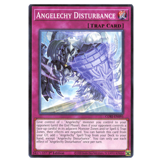 Angelechy Disturbance CORI-EN095 card from the Yu-Gi-Oh! set Chaos Origins