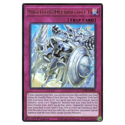 Angelechy Opening to e4 CORI-EN096 card from the Yu-Gi-Oh! set Chaos Origins